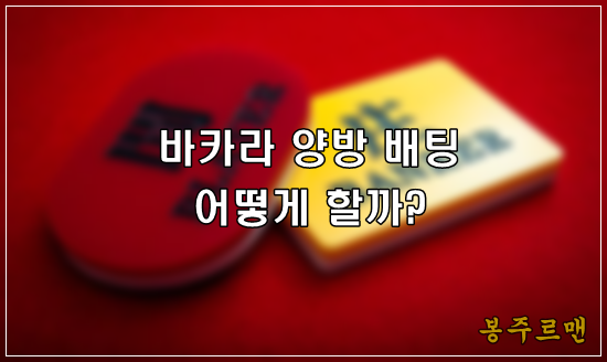 바카라 양방배팅